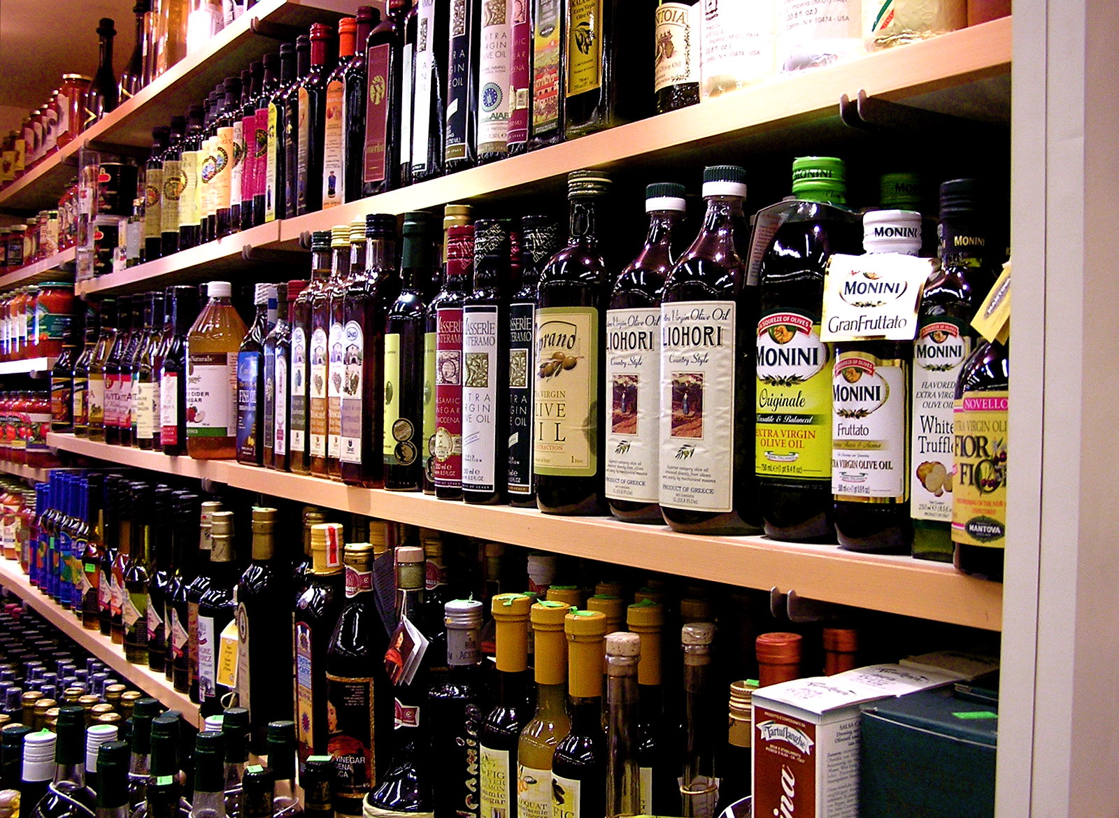 Estantería de vinos